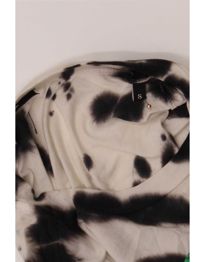 Diesel Camiseta Gráfica De Manga Corta Para Hombre Top Small Multicolor Tie Dye