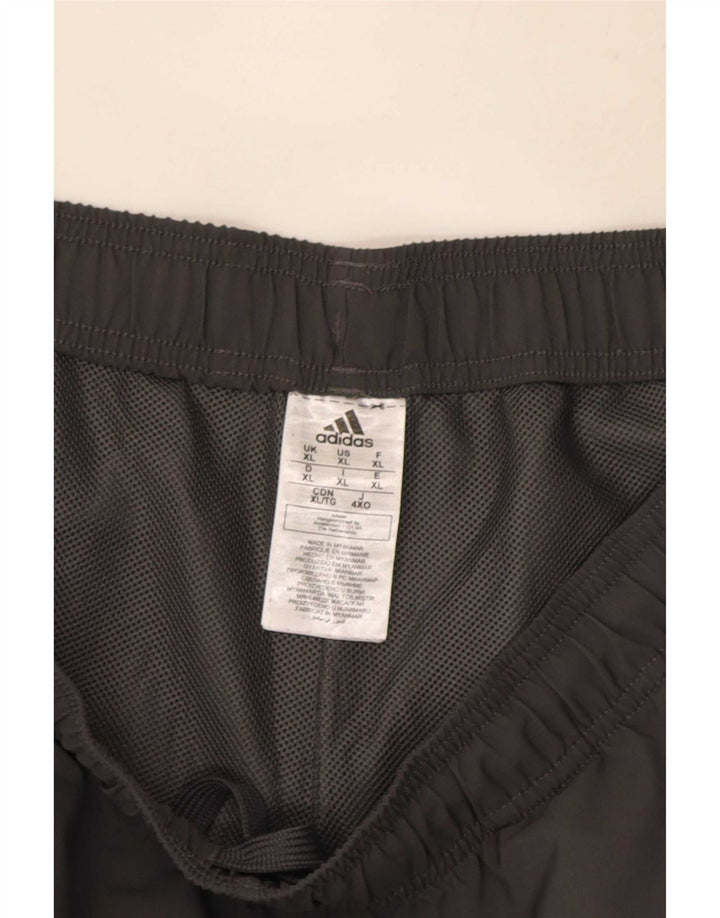 Adidas Pantalones cortos deportivos para hombre XL Gris Poliéster
