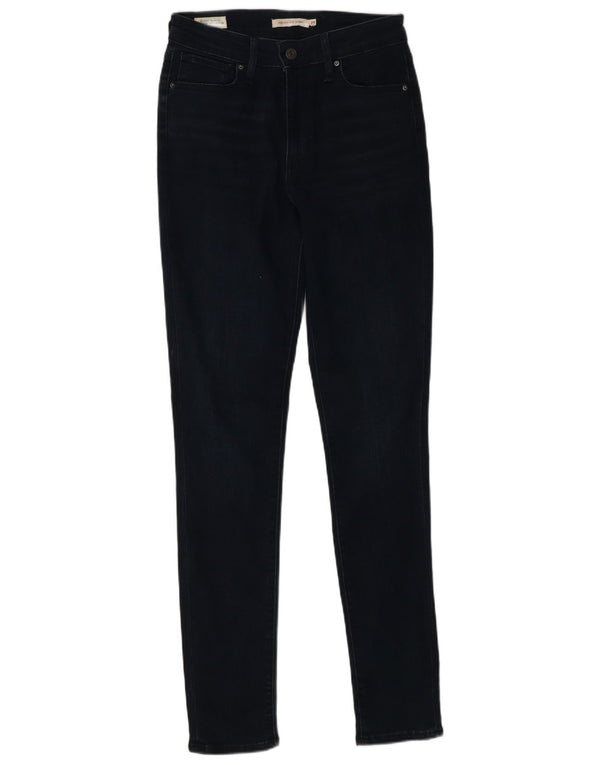 Levi's Vaqueros pitillo de talle alto 721 para mujer W29 L30 Azul marino