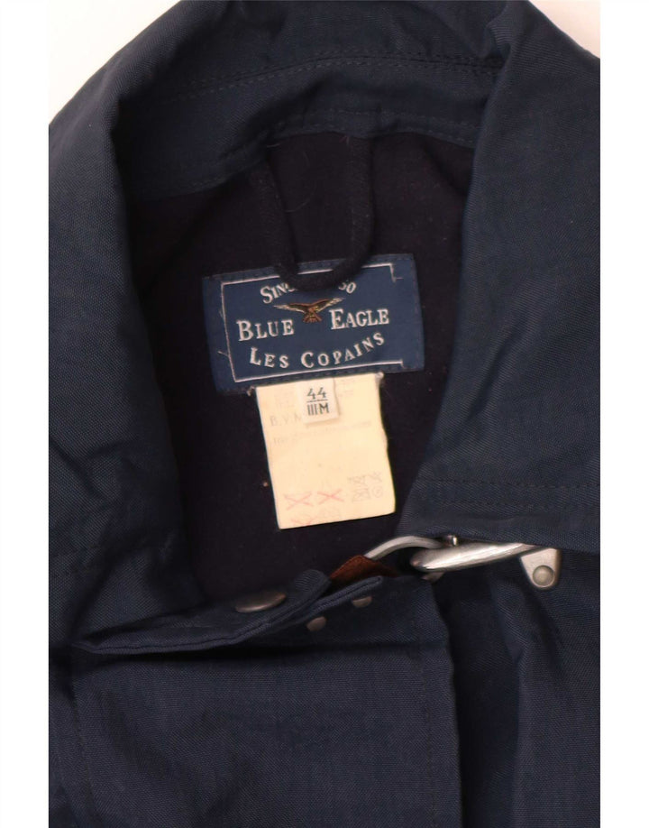 Les Copains Chaqueta utilitaria extragrande Blue Eagle para mujer IT 44 Medium Navy