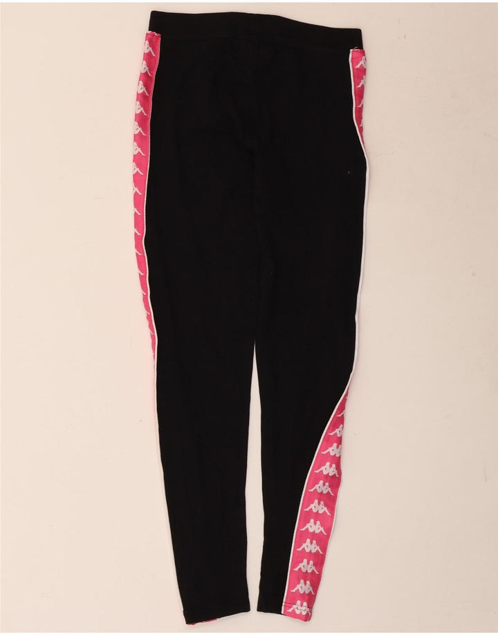 Kappa Leggings gráficos para mujer Reino Unido 44 Mediano Negro