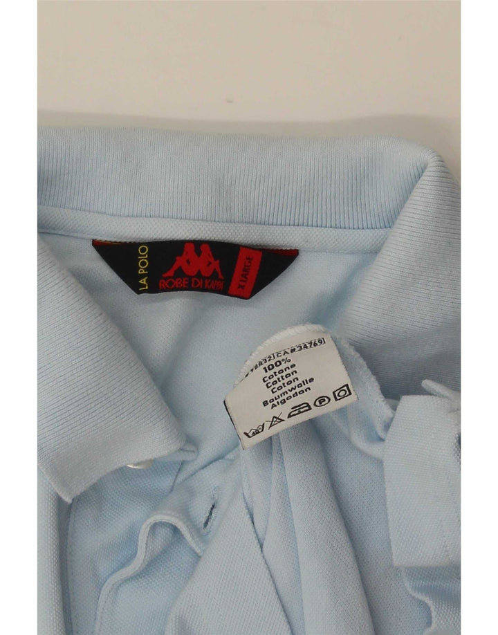 Kappa Polo Hombre XL Algodón Azul