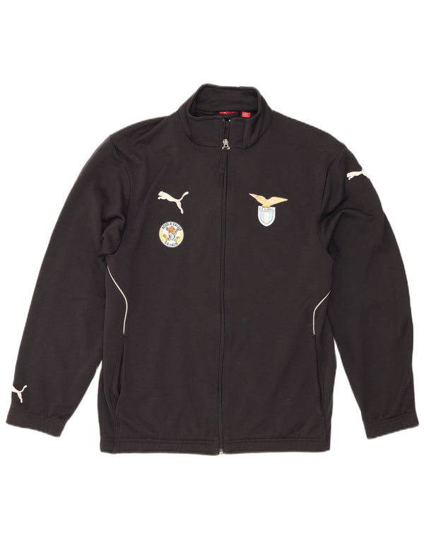 Puma Chaqueta de chándal gráfica para niños 13-14 años Negro Poliéster