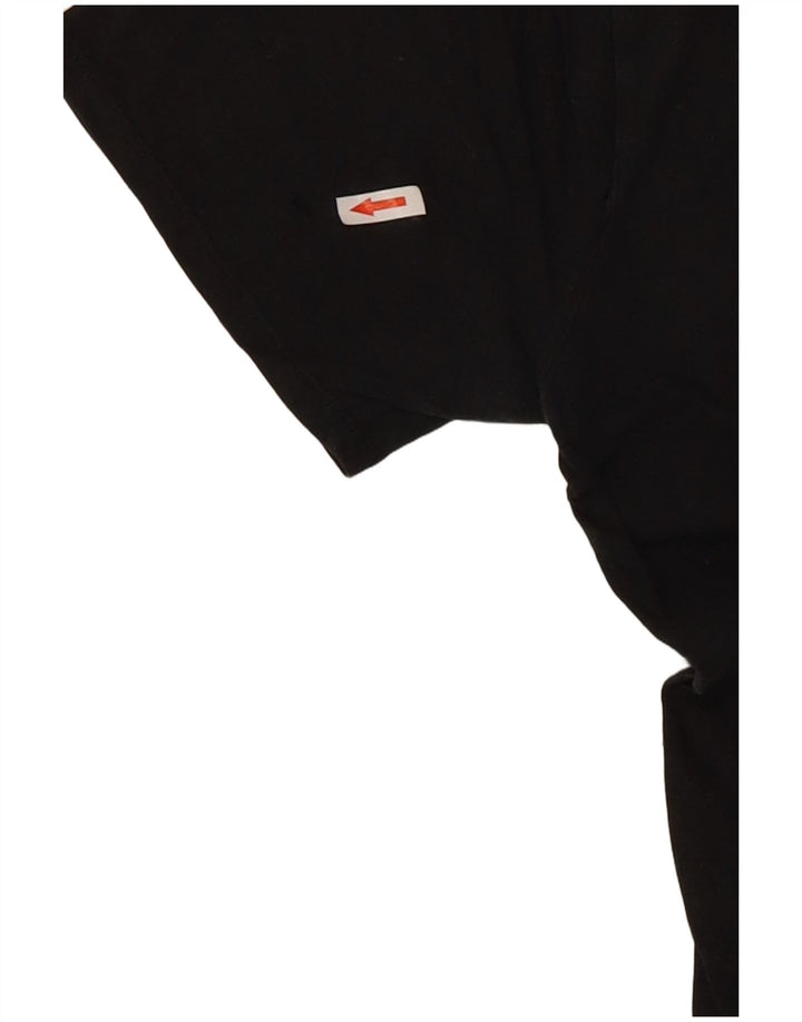 Nike Tiger Woods Graphic Camiseta para hombre, talla mediana, algodón negro