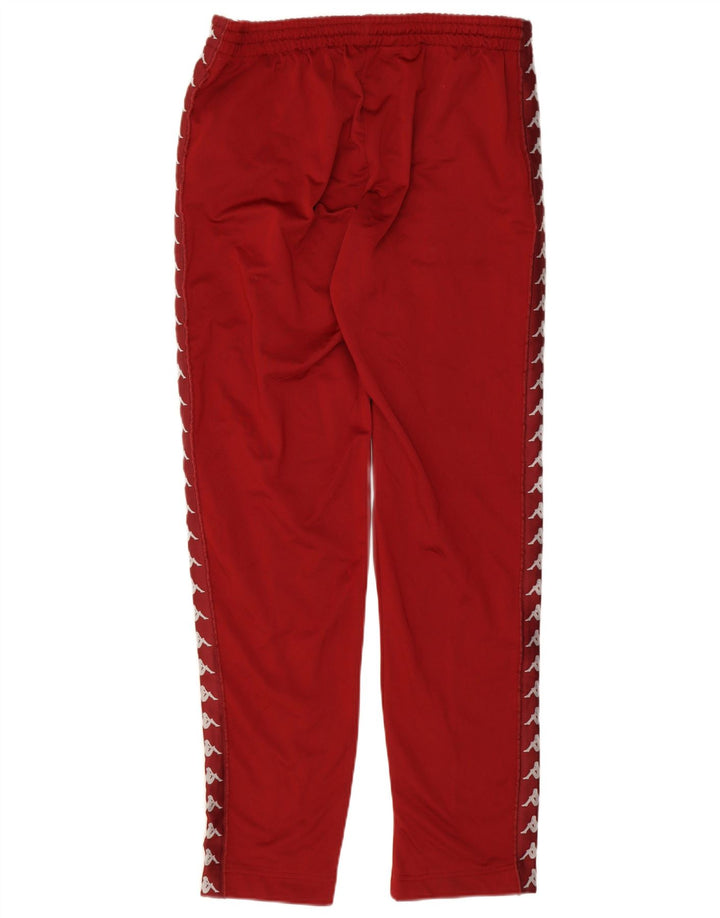 Kappa Hombre Pantalones De Chándal Gráficos Grande Rojo Colorblock Poliéster