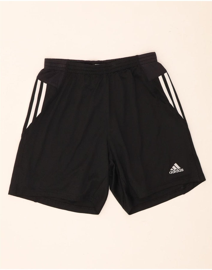 Adidas Mens Climacool Sport Shorts Pequeño Negro Poliéster