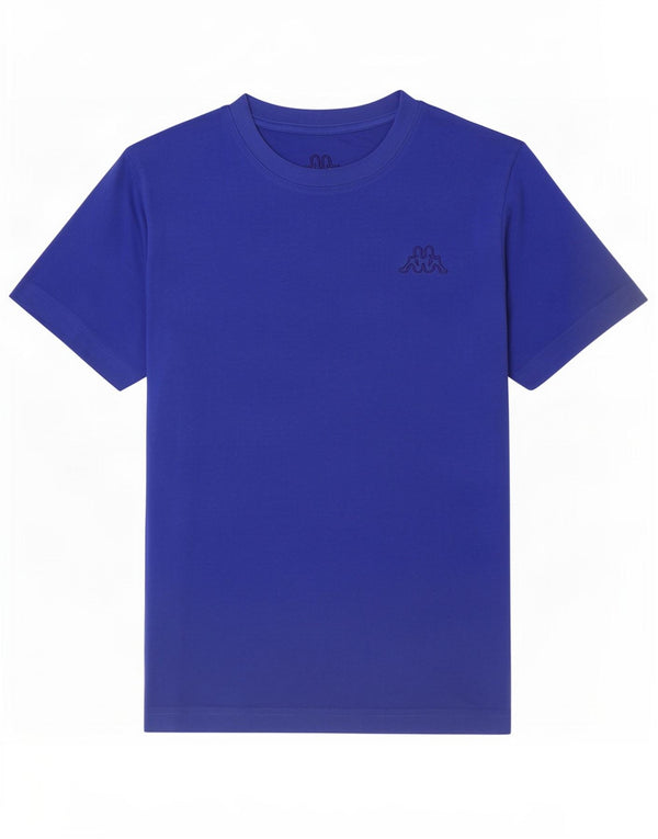 Camiseta Kappa Hombre Top Azul Medio Algodón