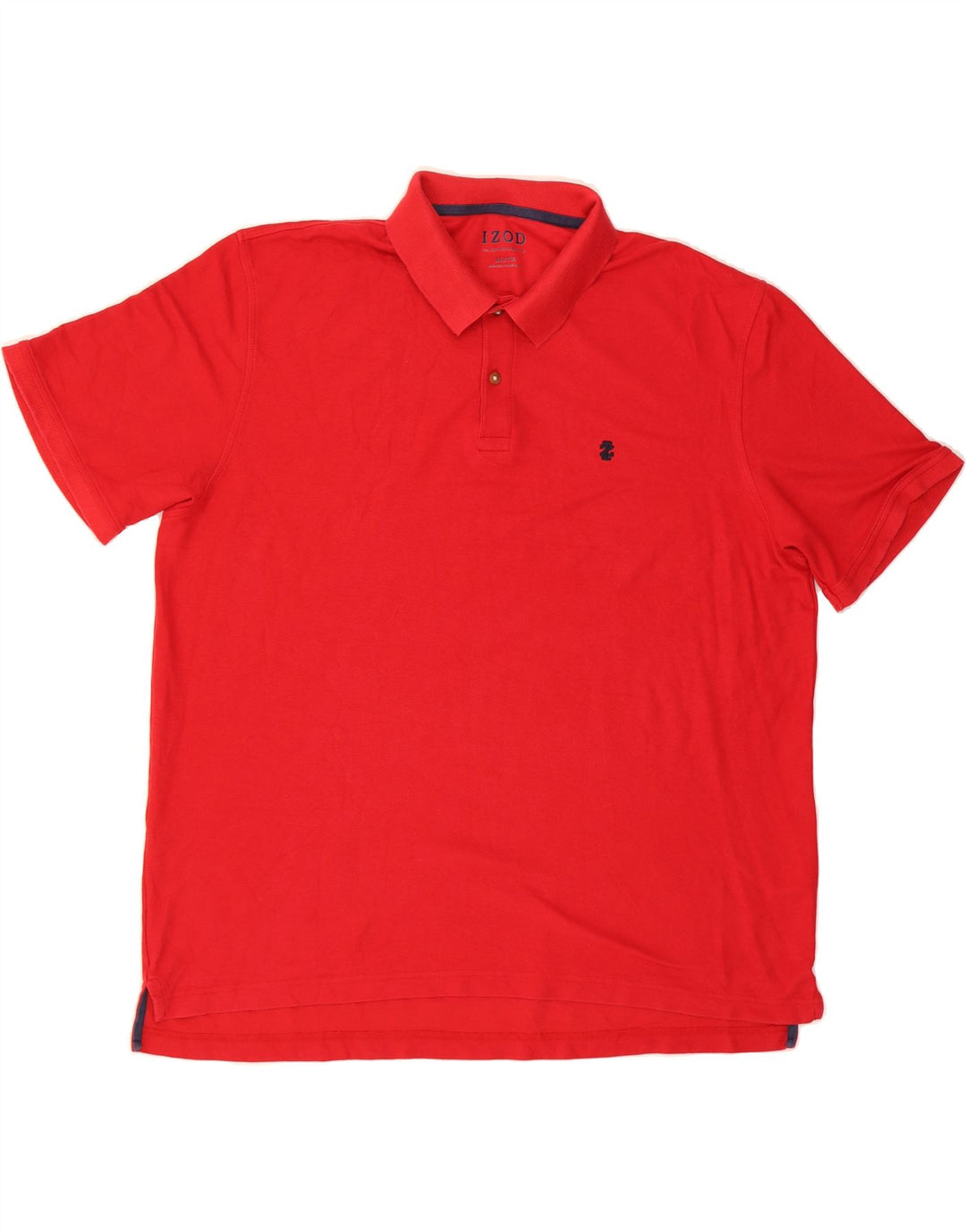 IZOD Mens Polo Shirt 2XL Red Cotton Vintage Izod and Second-Hand Izod from Messina Hembry 