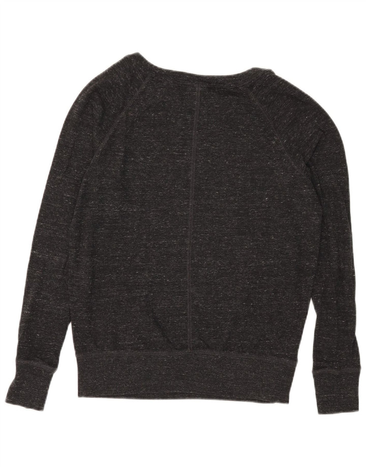 NIKE Sudadera gráfica para mujer, talla 10, talla pequeña, color negro