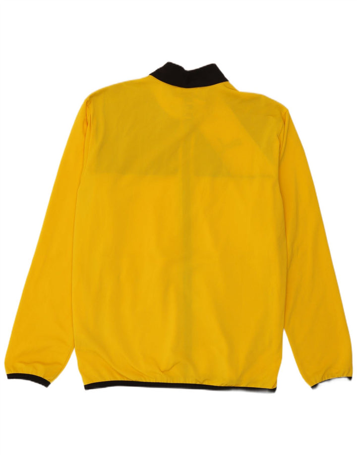 Puma Chaqueta Top De Chándal Para Hombre Poliéster Color Block Amarillo Medio