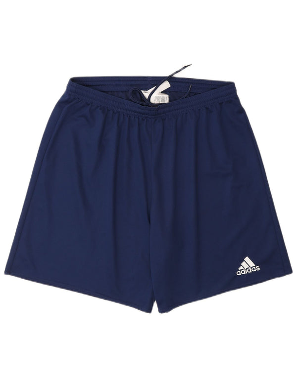 Adidas Mens Climalite Sport Shorts Grande Azul Marino Poliéster