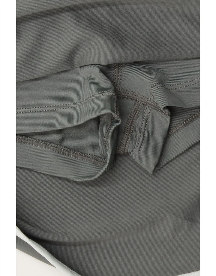 Nike Falda pantalón Dri Fit para mujer UK 40 Grande Gris Colorblock Poliéster