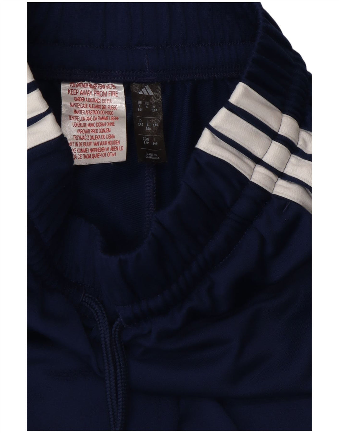 ADIDAS Pantalón Chándal Climacool Niño 9-10 Años Azul Marino Poliéster