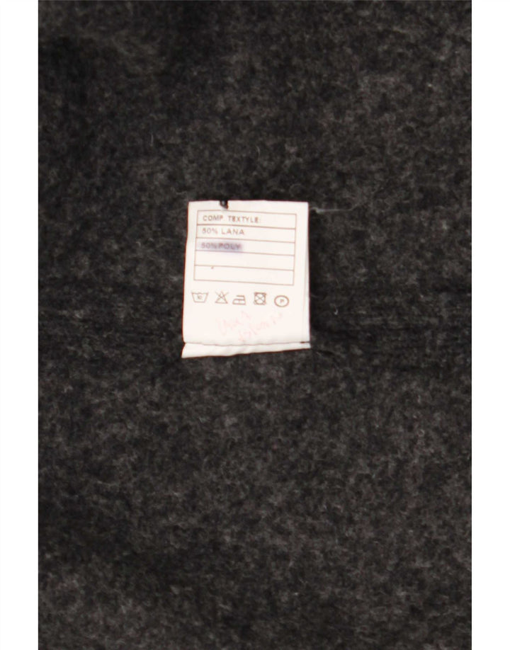 Roy Rogers Chaquetón para hombre IT 48 Lana gris medio