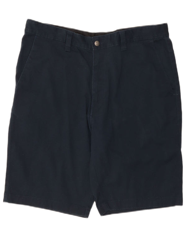 Volcom Pantalones cortos chinos para hombre W36 Large Azul marino Algodón