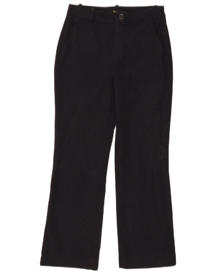 Massimo Dutti Pantalón Chino Bootcut Mujer 2XS W24 L25 Negro