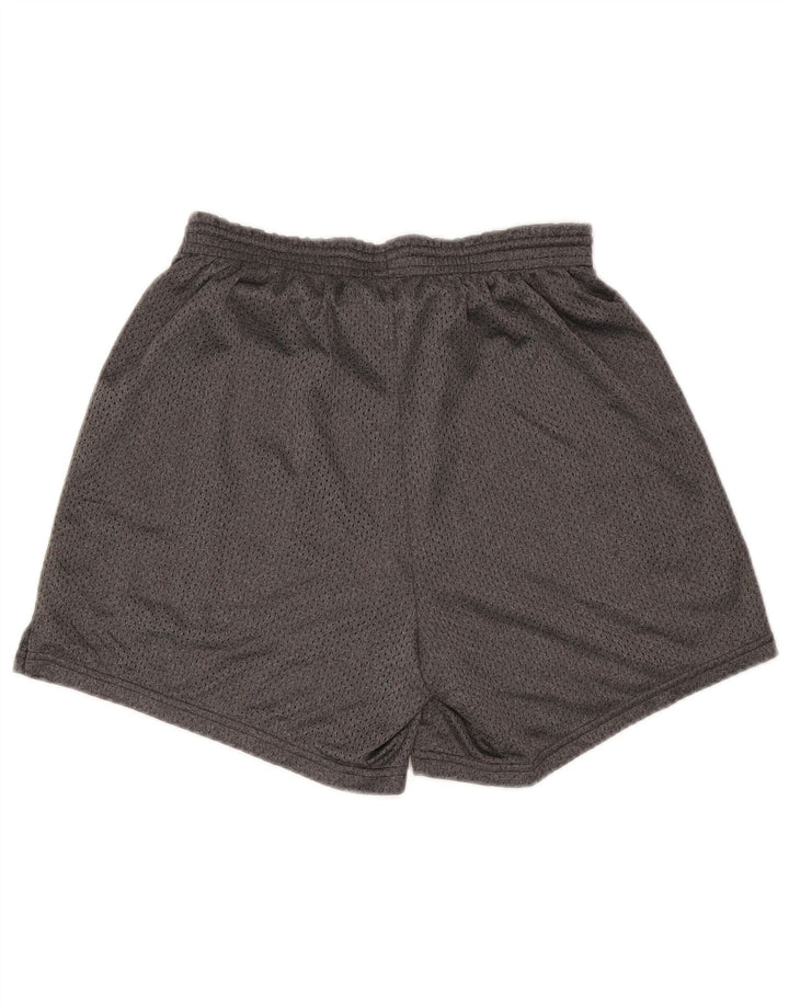 Champion Pantalones cortos deportivos para hombre Poliéster gris grande