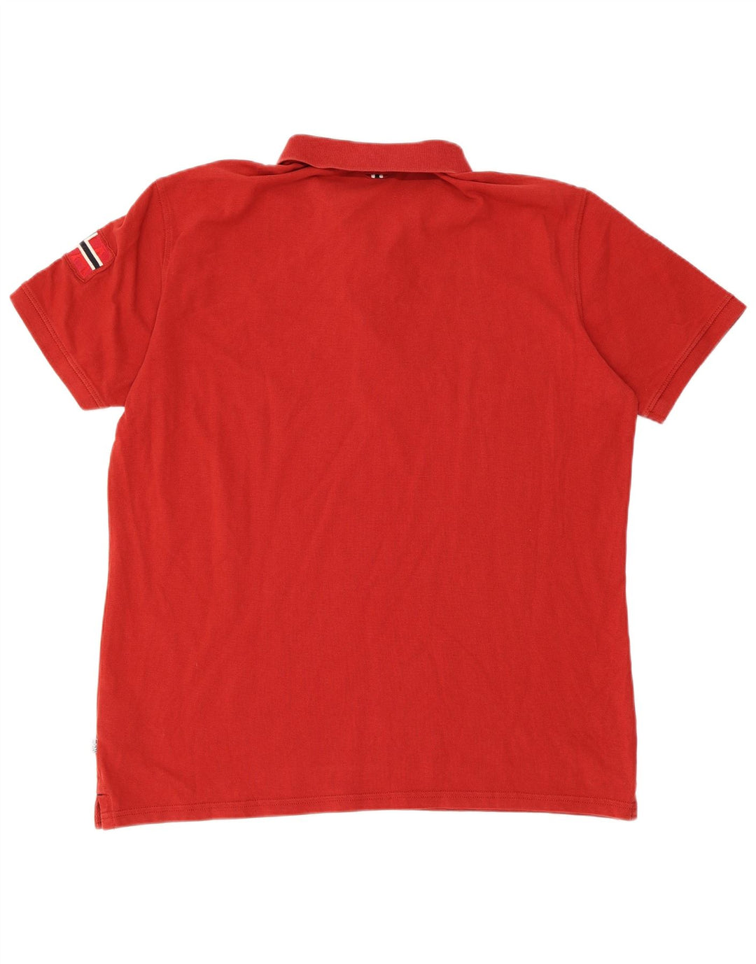 NAPAPIJRI Polo para hombre 2XL Algodón rojo