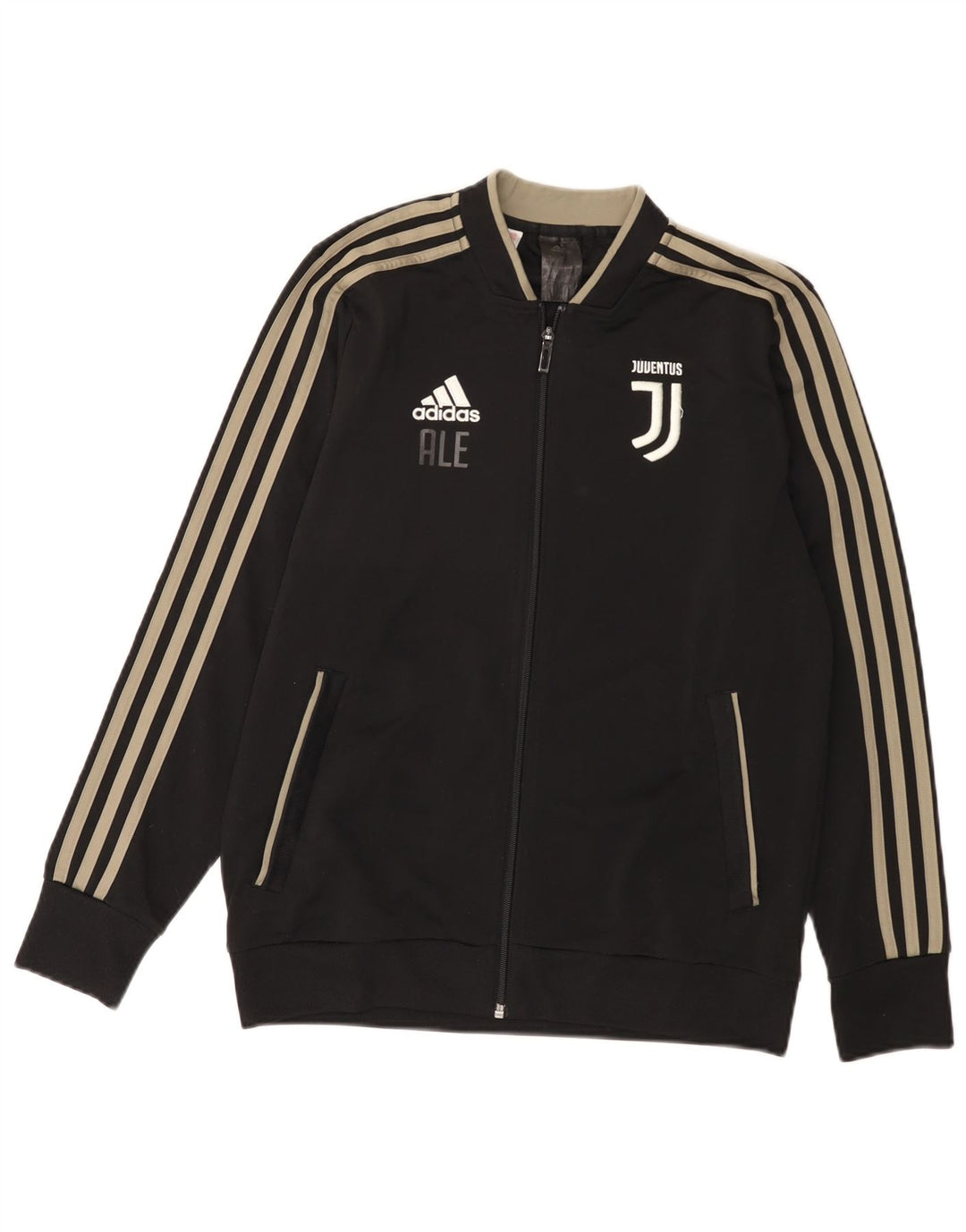ADIDAS Chaqueta de chándal con gráfico Juventus para niños 13-14 años Negro