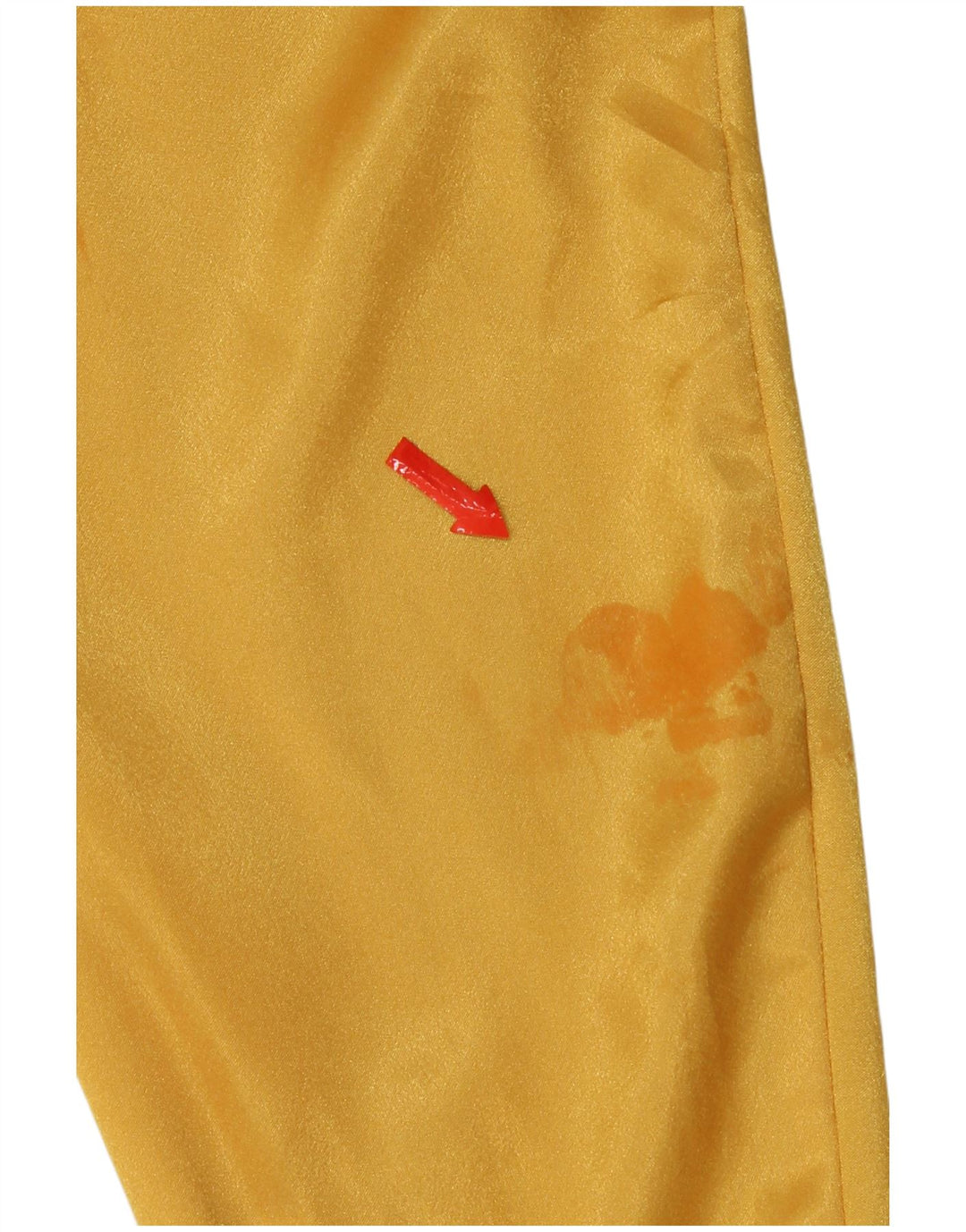 Benetton Blusa Camisa Mujer IT 46 Large Amarillo Poliéster