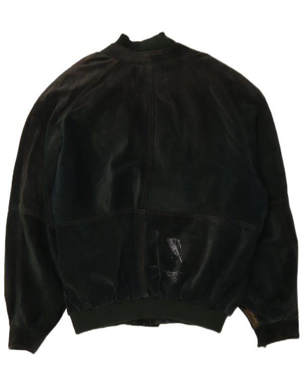 Lavorazione Artigiana Chaqueta de ante para hombre UK 42 XL Cuero caqui