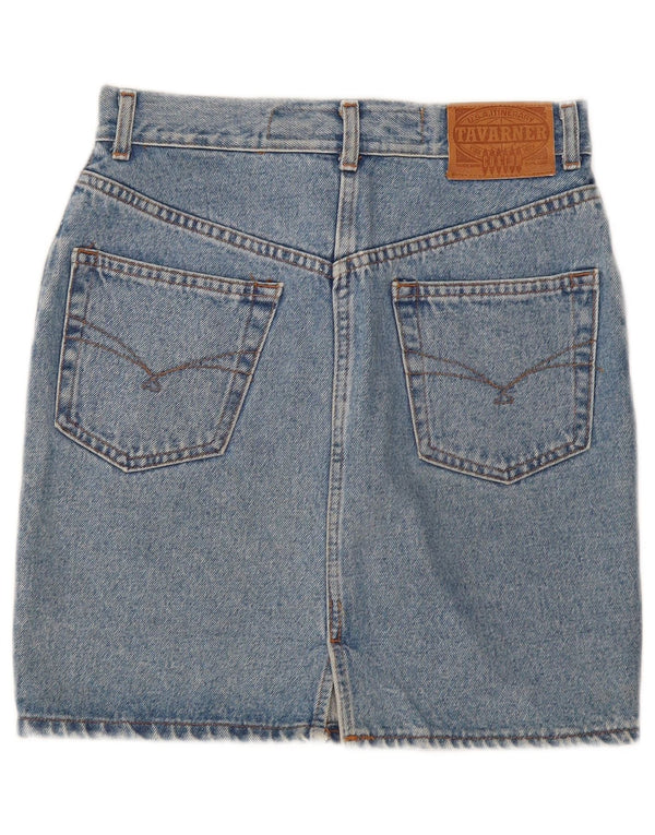 Minifalda Vaquera Mujer Tavarner W30 Azul Medio Algodón