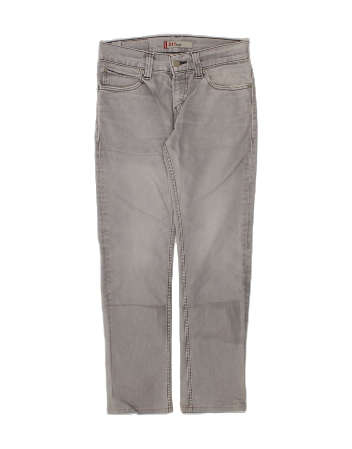 LEVI'S Mens 511 Slim Jeans  W32 L28 Grey Cotton Vintage Levi's and Second-Hand Levi's from Messina Hembry 