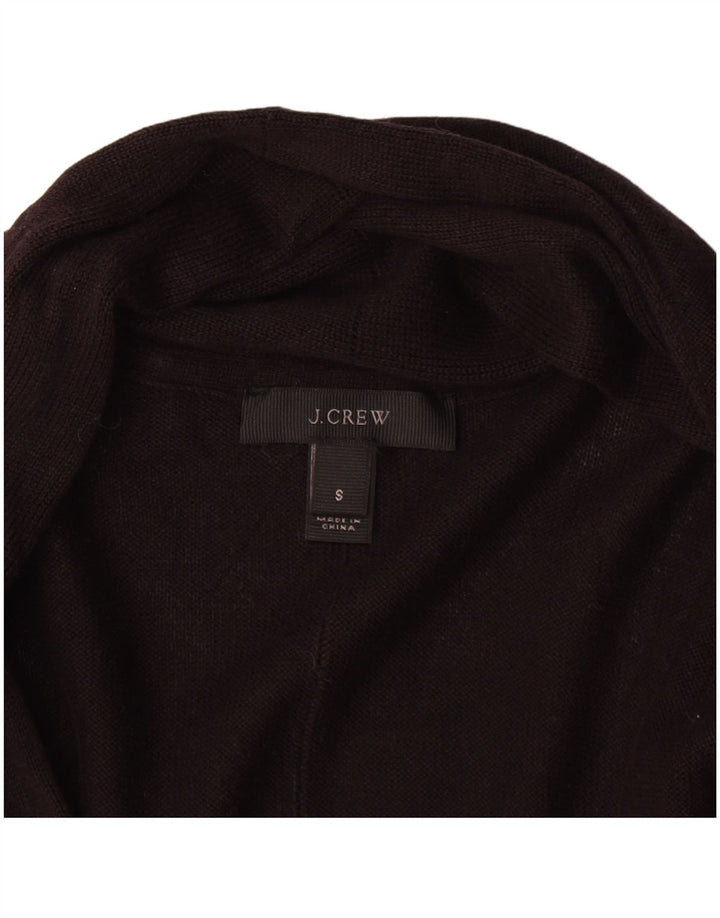 J. Crew Suéter tipo cárdigan extragrande largo para mujer UK 10 Small Black