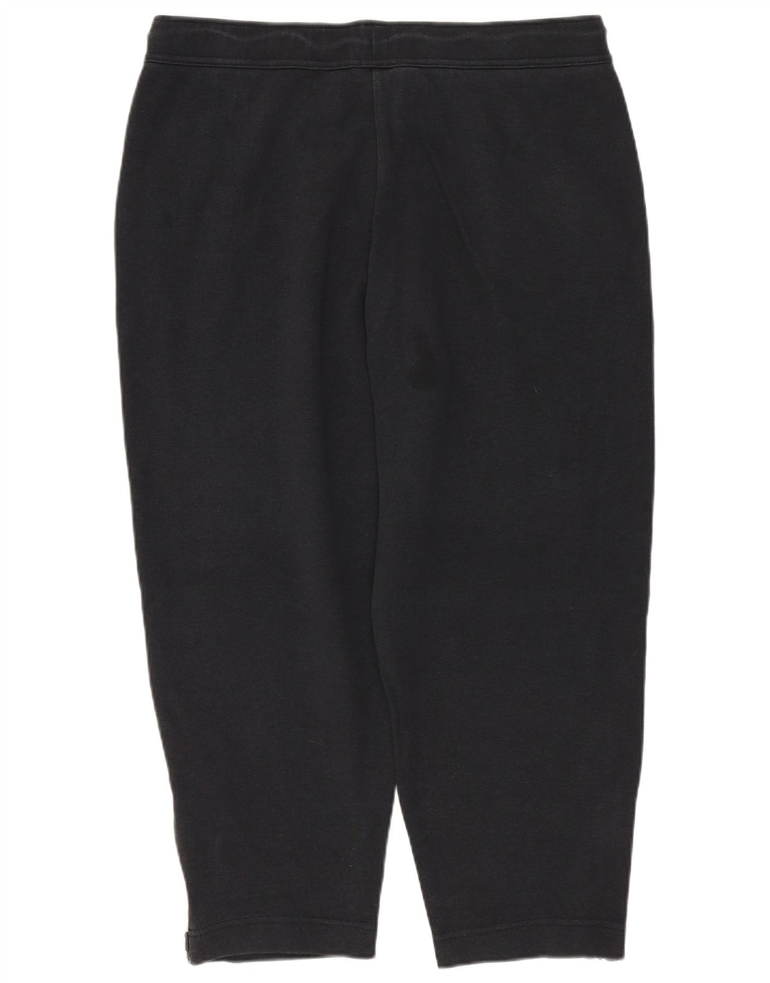 Nike Mujer Capri Chándal Pantalones UK 44 Mediano Negro Algodón