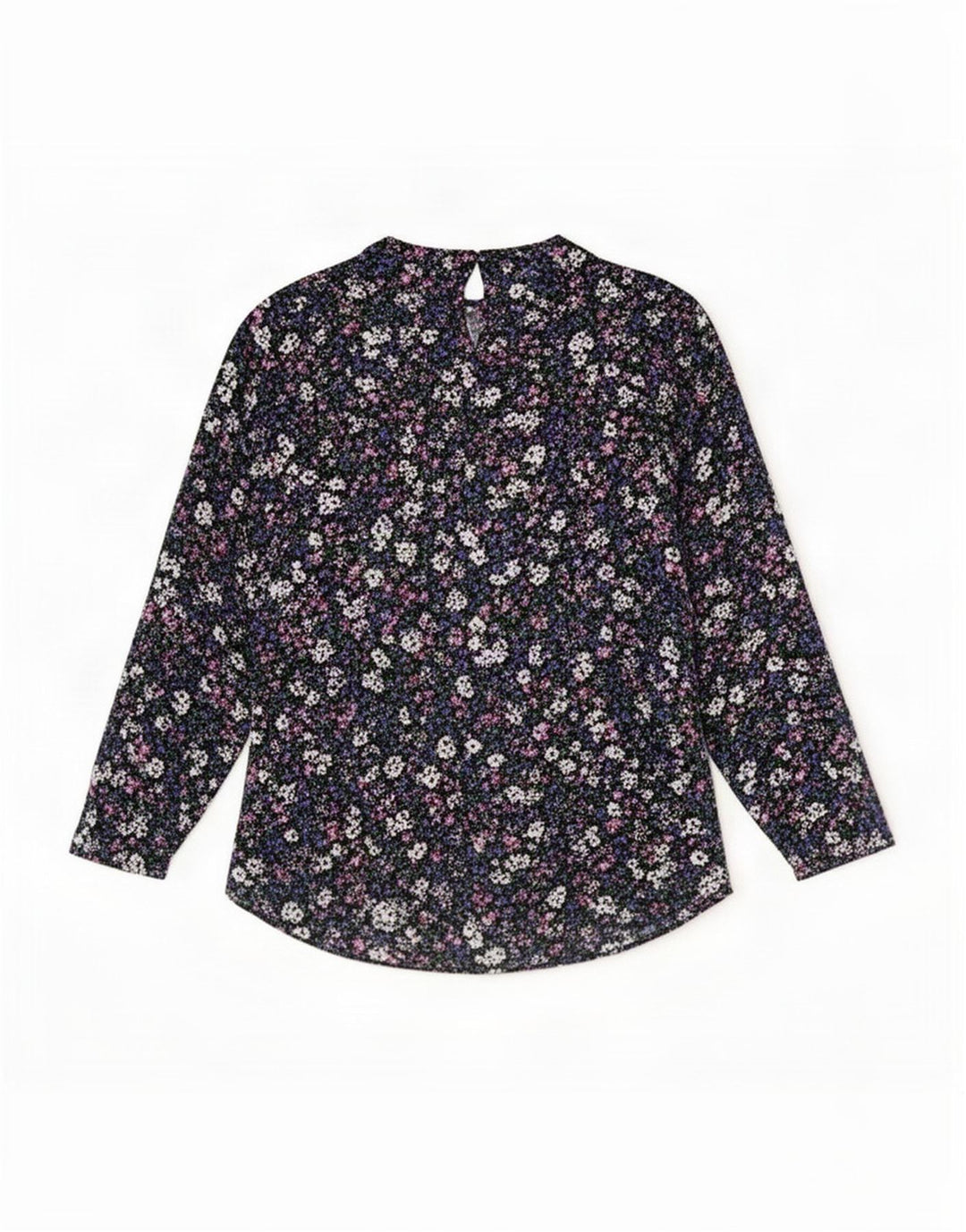 Marks & Spencer Blusa para Mujer Top UK 10 Small Multicolor Floral