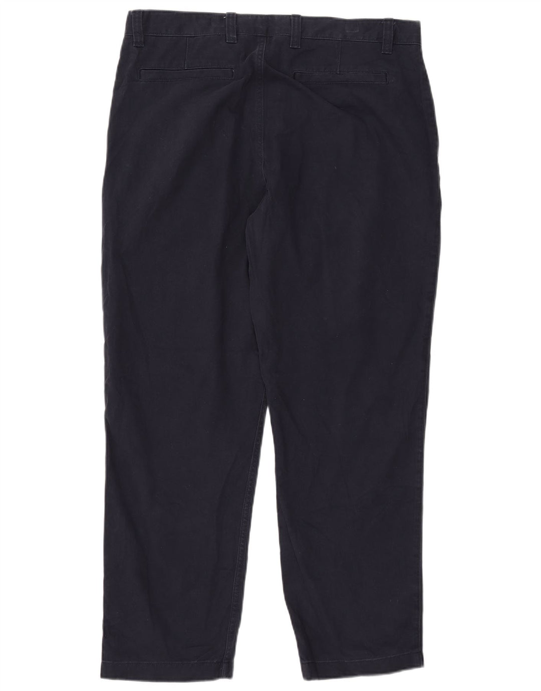JOHN LEWIS Pantalón chino de corte relajado para hombre W36 L29 Algodón azul marino
