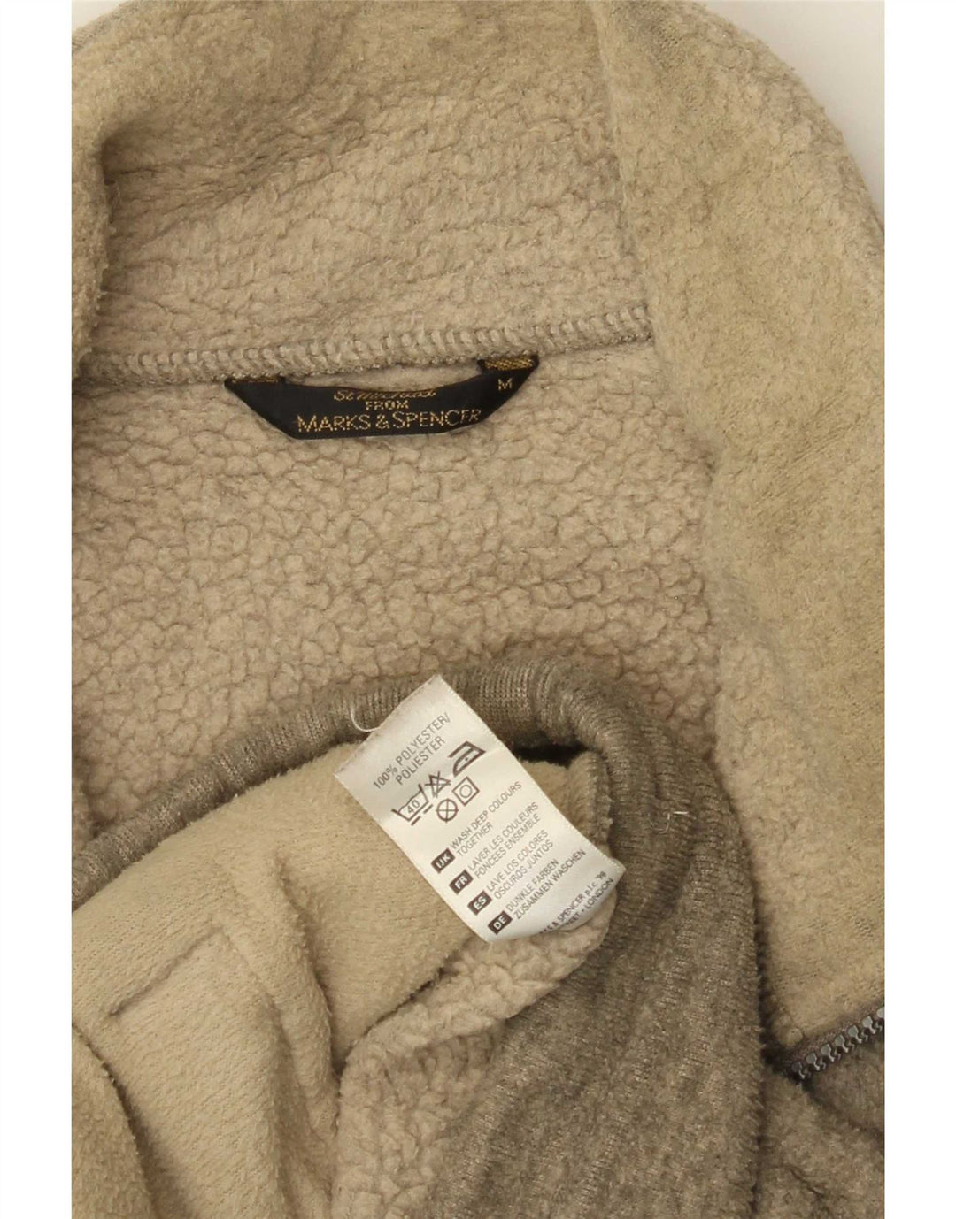 Marks & Spencer St. Michael - Chaqueta de chándal para hombre, color beige medio