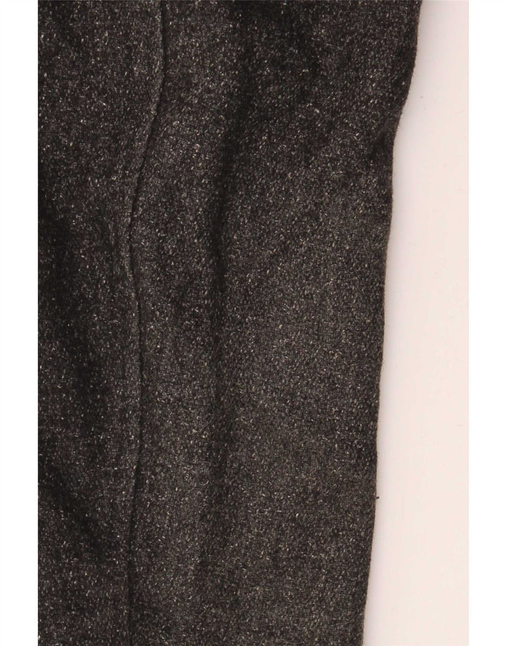 Ted Baker Abrigo para hombre Talla 2 Pequeño Lana moteada gris
