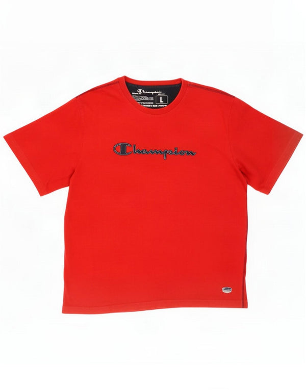 Champion Camiseta gráfica para hombre Top grande rojo