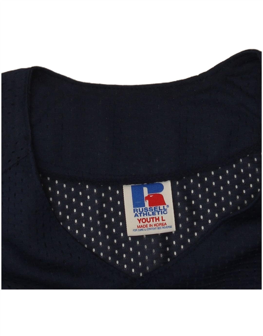 RUSSELL ATHLETIC Camiseta para niño 13-14 años Grande Azul marino