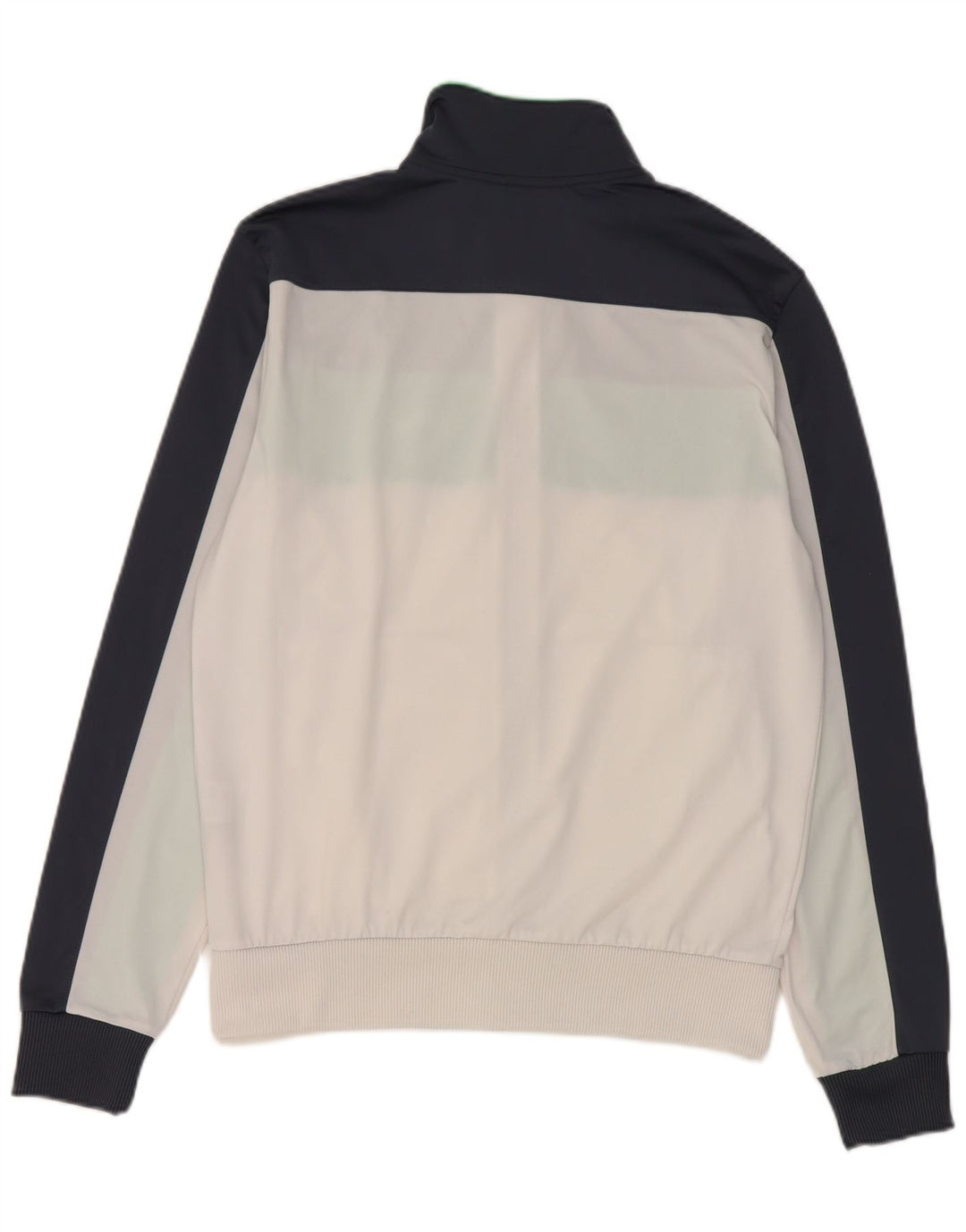Puma Chaqueta De Chándal Superior Para Hombre Poliéster Color Block Blanco Mediano