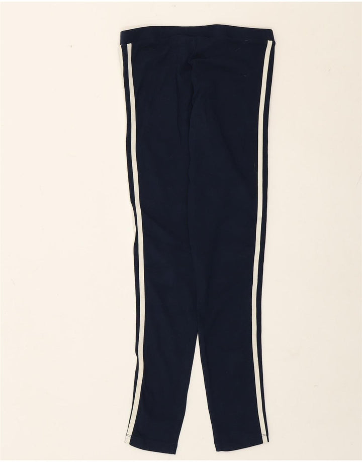 Adidas Leggings para mujer Reino Unido 8 Pequeño Azul Marino Algodón