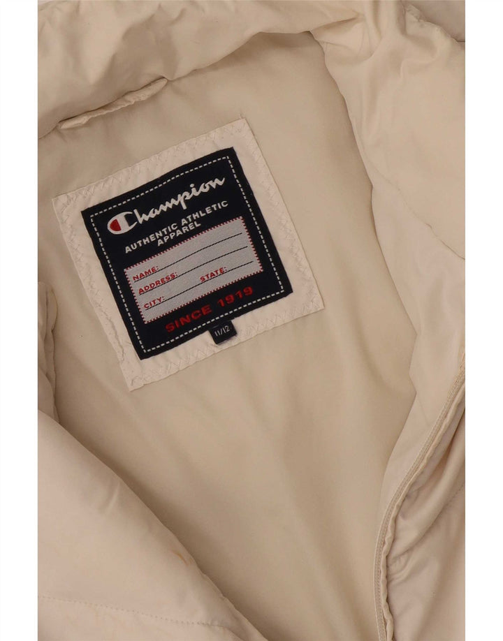 Champion Chaqueta acolchada para niño 11-12 años Blanco