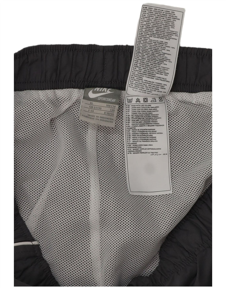 NIKE Bermudas deportivas para hombre XL Gris Poliéster