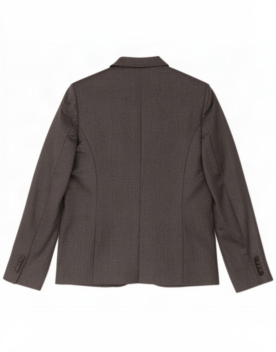 Benetton Chaqueta Americana De 2 Botones Para Mujer UK 40 Small Grey Herringbone