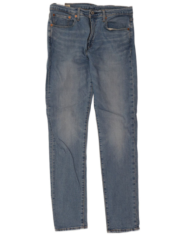 Levi's Vaqueros cónicos ajustados 512 para hombre W32 L34 Algodón azul