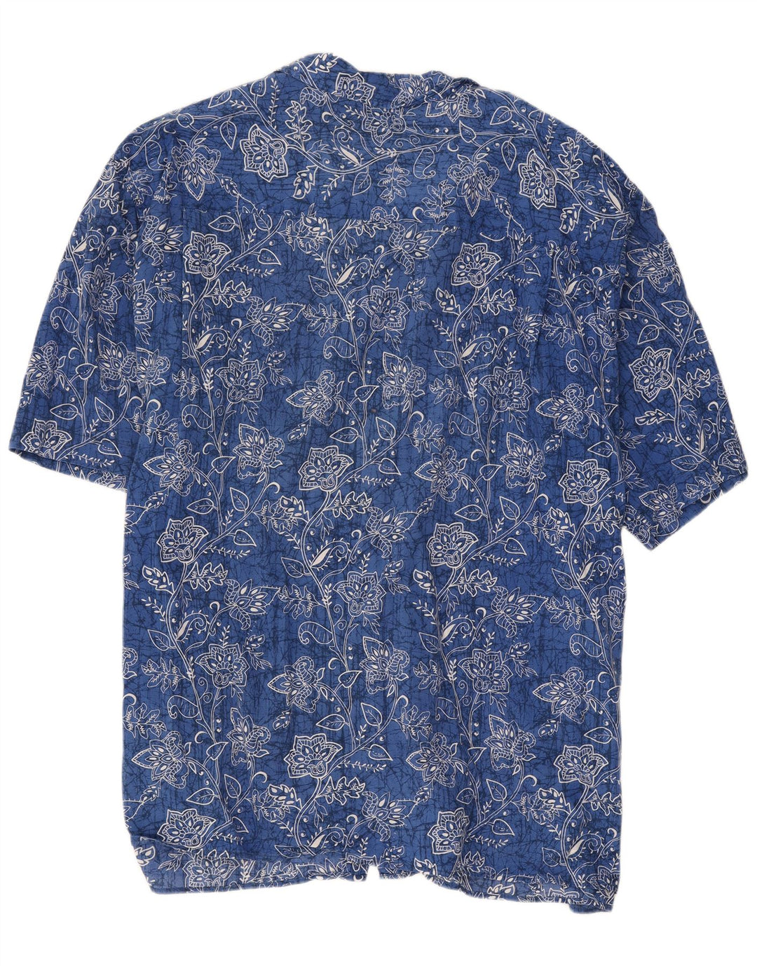 Maxfort Camisa Manga Corta Hombre 4XL Azul Floral