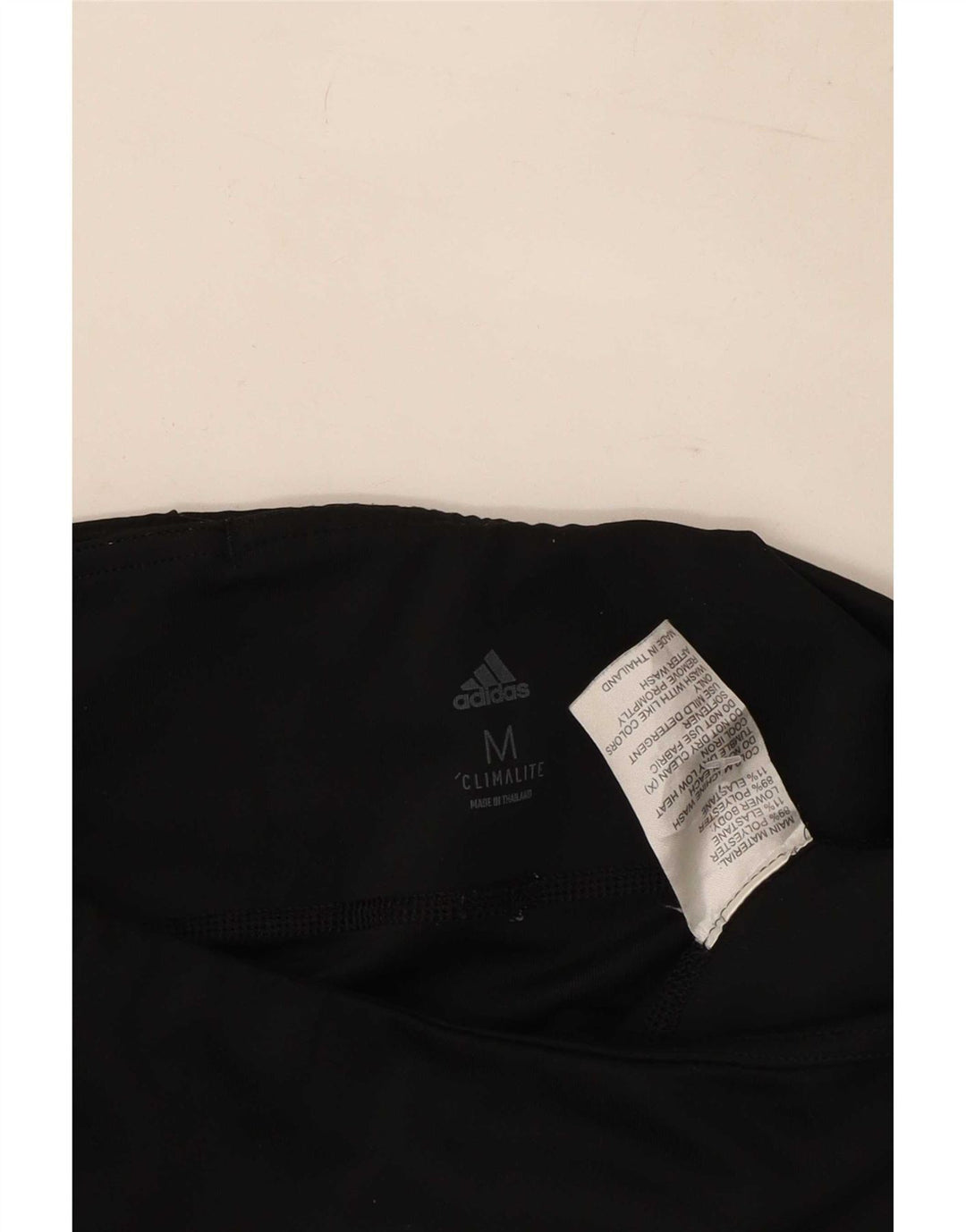 Adidas Leggings Climalite para mujer Reino Unido 12 Mediano Negro Poliéster