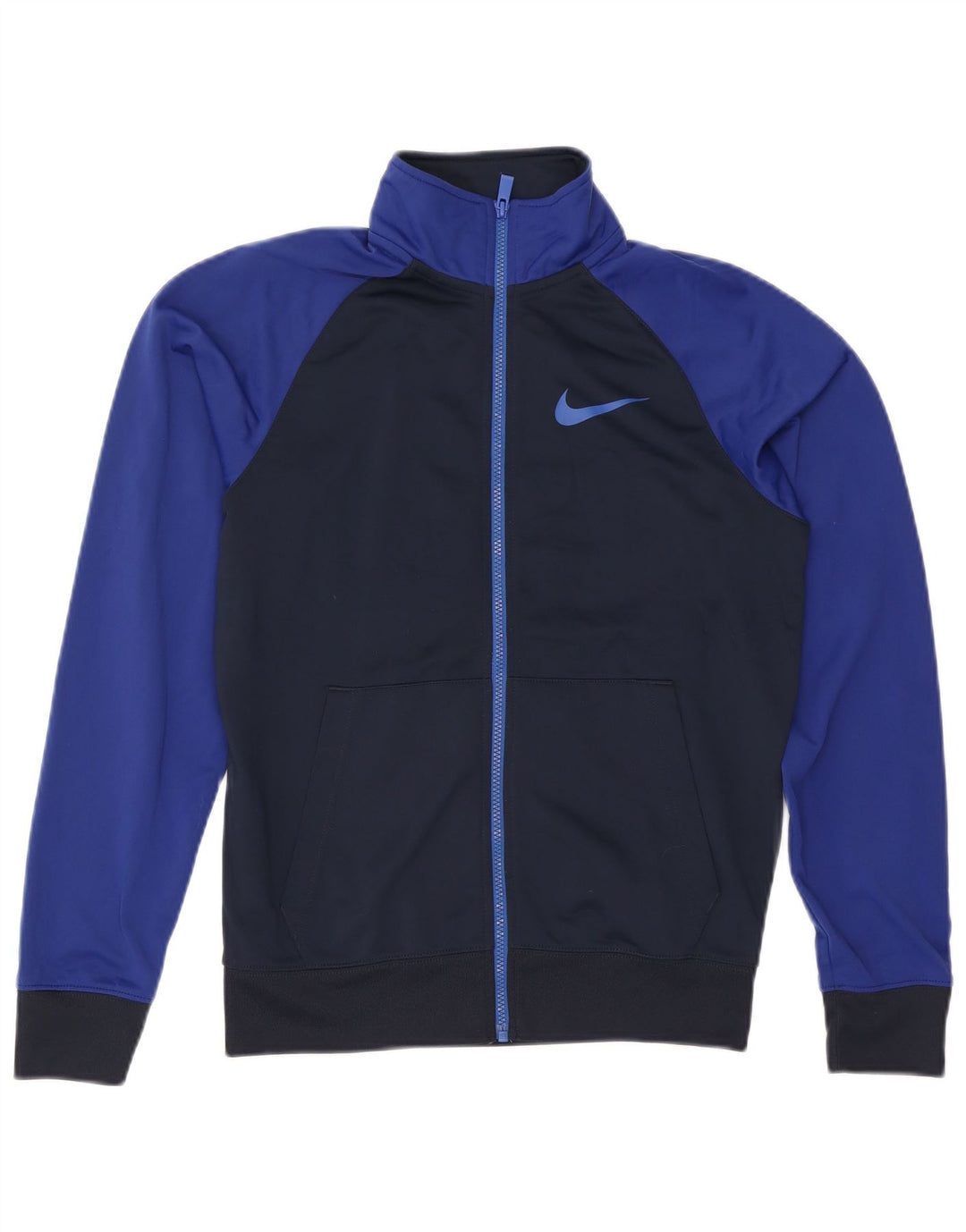 Nike - Chaqueta de chándal para hombre, talla pequeña, color azul marino, poliéster