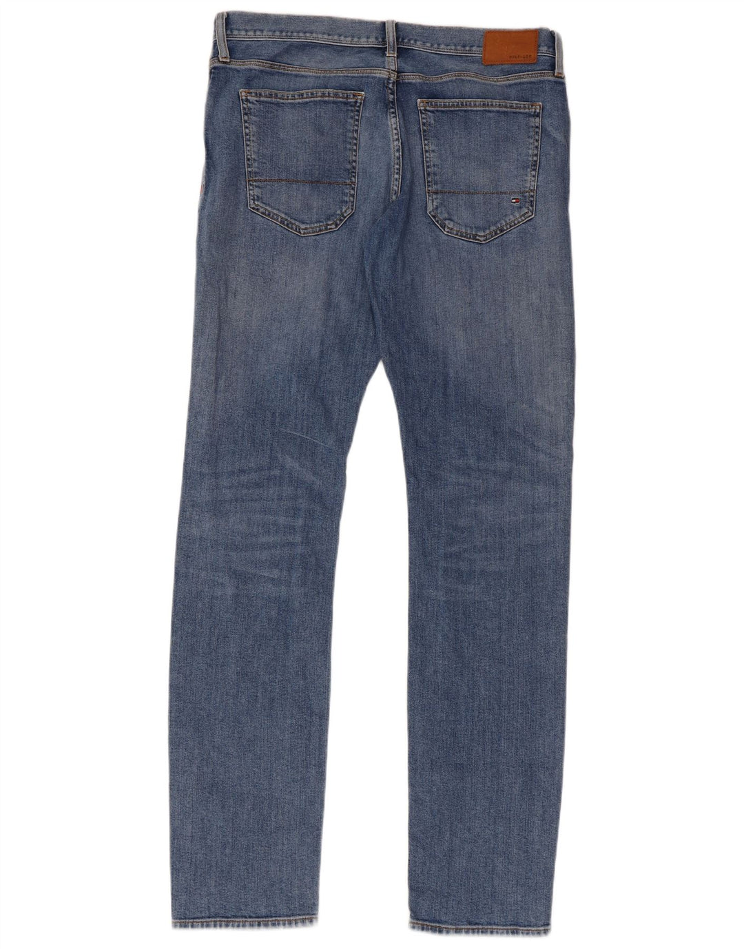 TOMMY HILFIGER Vaqueros ajustados Bleecker para hombre W33 L34 Algodón azul