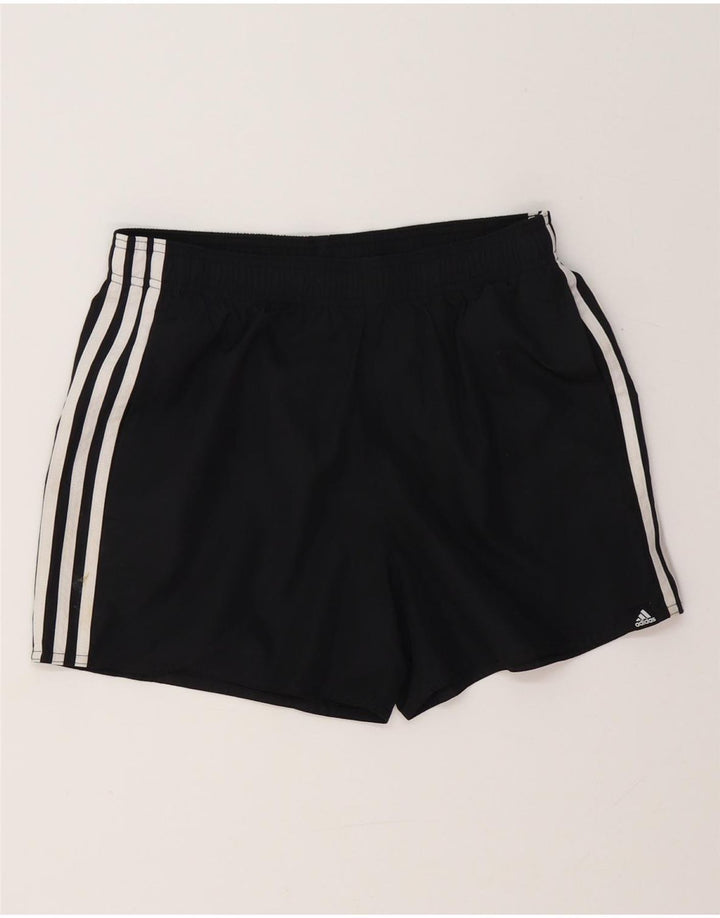 ADIDAS Pantalones cortos deportivos para hombre Pequeño Poliéster negro