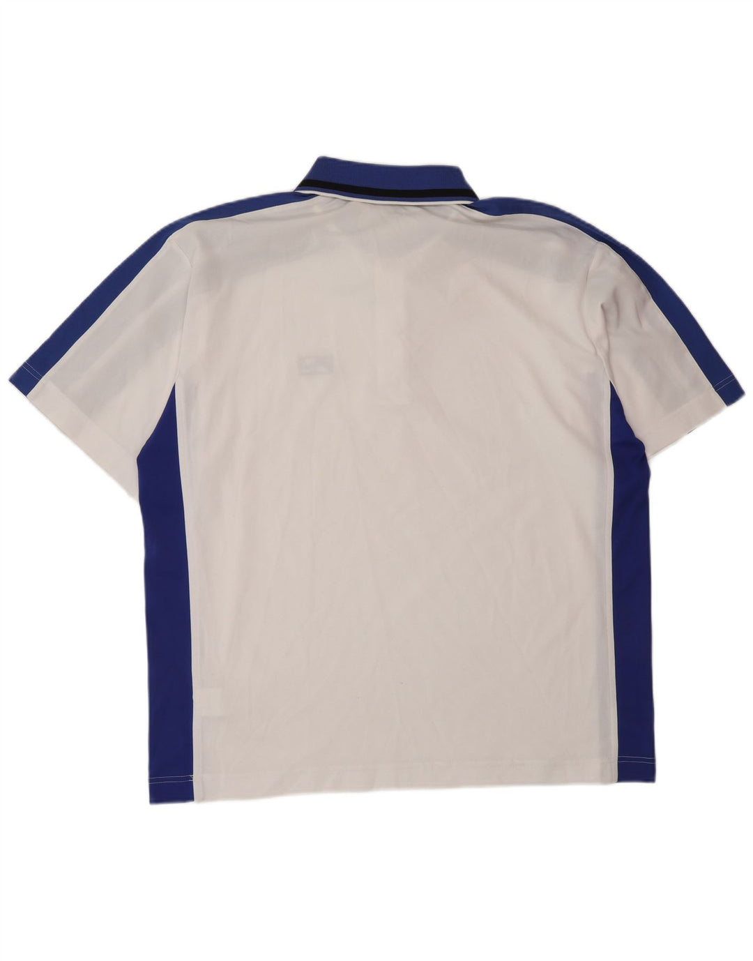 FILA Polo Hombre XL Blanco Colorblock Poliéster