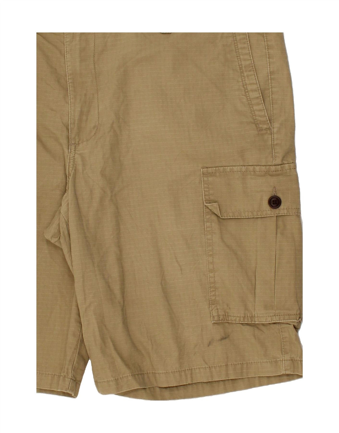 DOCKERS Mens Cargo Shorts W38 XL Beige Check Cotton Vintage Dockers and Second-Hand Dockers from Messina Hembry 