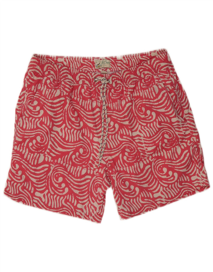 J. CREW Bañador Hombre Poliamida Paisley Rosa Medio