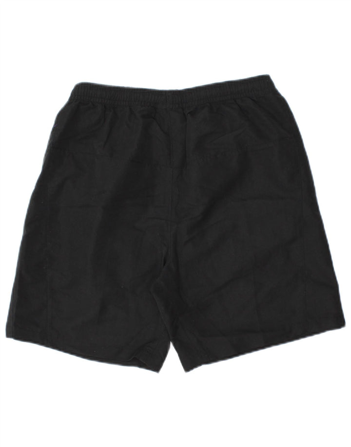 Lotto Shorts deportivos con gráficos para niños 13-14 años Grande Poliéster negro